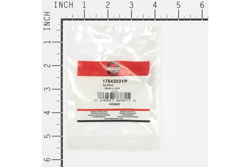 Vite 7X16Mm - Originale Snapper - 1754203YP