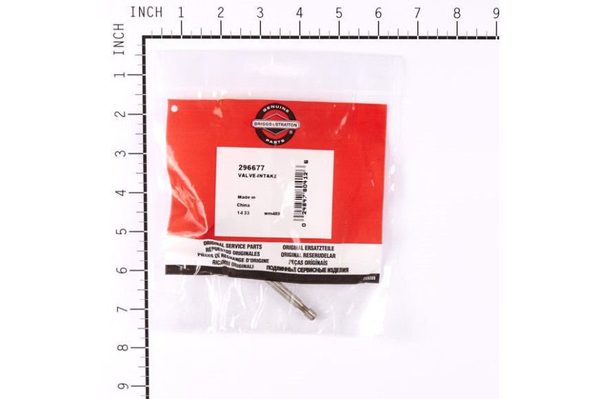 Valvola Asp. Ex 230101 - 296677 - Originale Briggs & Stratton