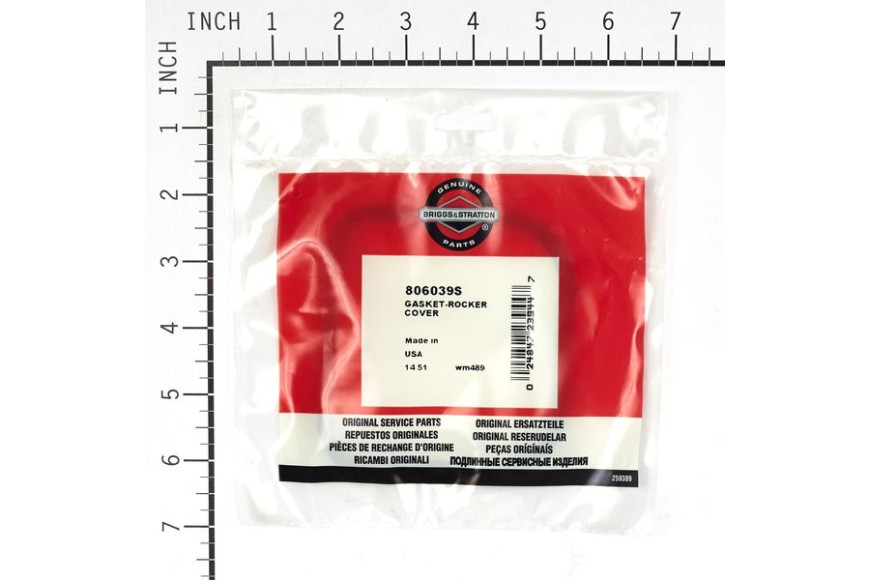 Guarn. Coperchio - 806039S - Originale Briggs & Stratton