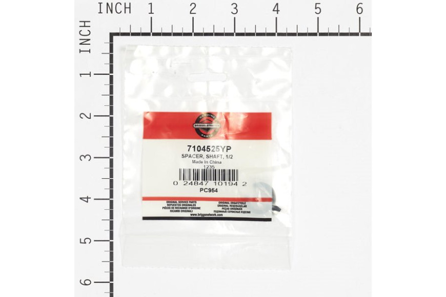 Spacer  Shaft  1/2 - Originale Snapper - 7104525YP