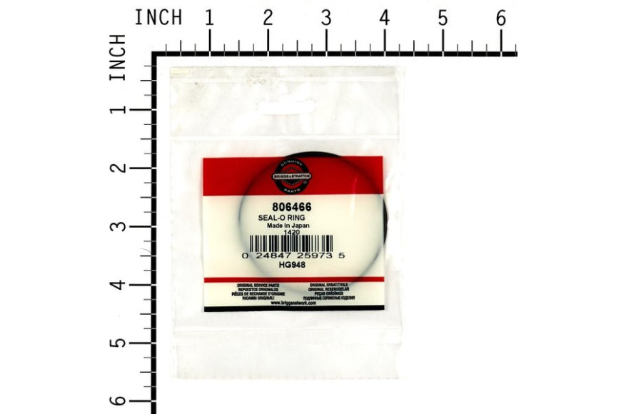 Guarnizione O.R. 2 - 806466 - Originale Briggs & Stratton