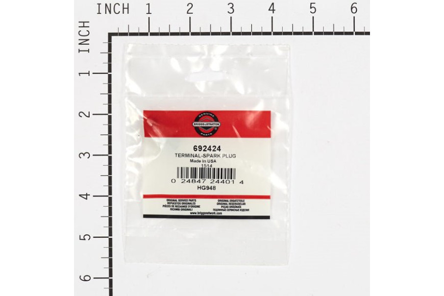 Terminale Cavo Candela - 692424 - Originale Briggs & Stratton
