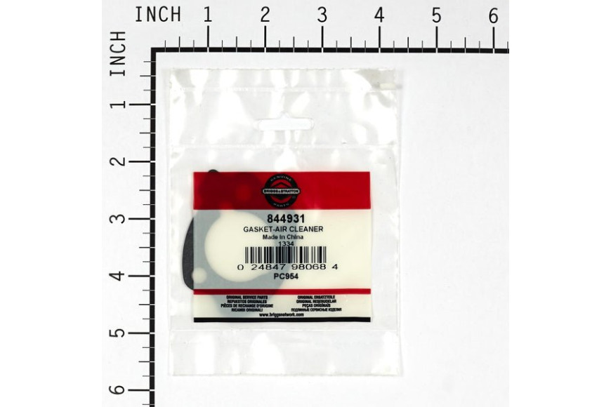Gasket-Air Cleaner - 844931 -  Briggs & Stratton - Genuine Spare Parts