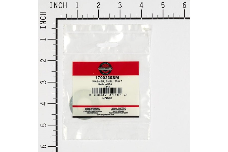 Rondella .75 - Originale Snapper - 1700230SM