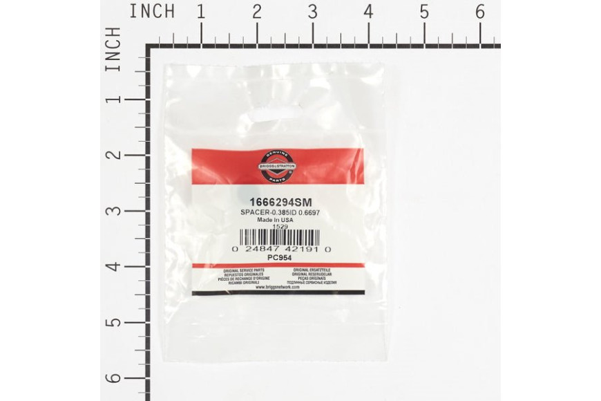 Spessore 25/64 X 21/32 X 7/16 - Originale Snapper - 1666294SM