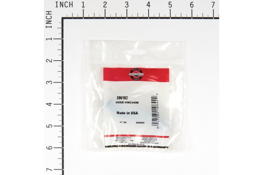 Hose-Vacuum - 596163 -  Briggs & Stratton - Genuine Spare Parts