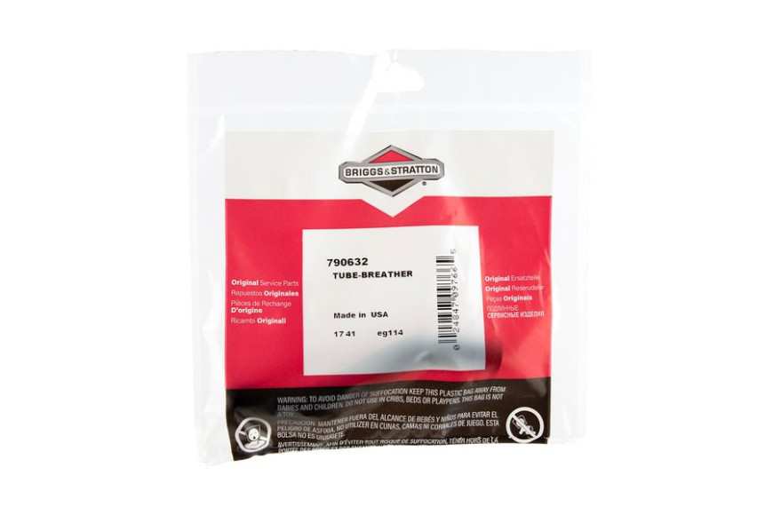 Tubo Di Sfiato - 790632 - Originale Briggs & Stratton