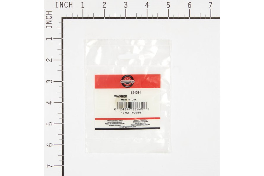 Rondella Ex 225137 - 691261 - Originale Briggs & Stratton