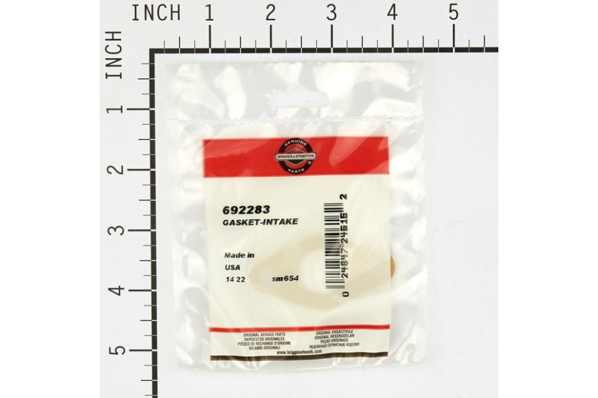 Guarnizione Coperchio V.T. Ex272295 - 692283 - Originale Briggs & Stratton