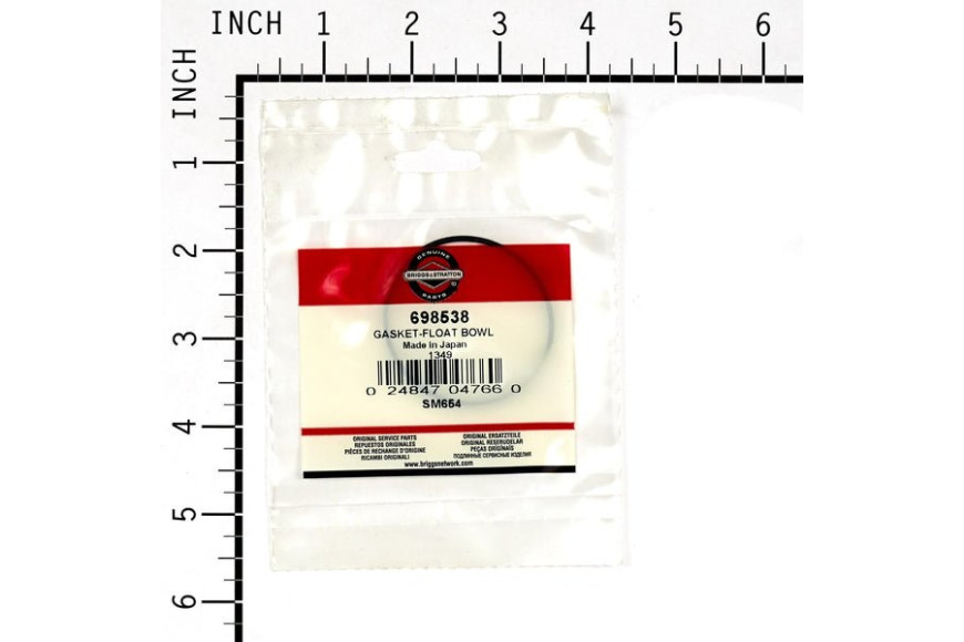Guarnizione Per Vaschetta 793464 - 698538 - Originale Briggs & Stratton