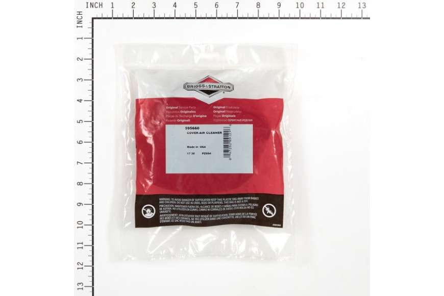 Cover-Air Cleaner - 595660 -  Briggs & Stratton - Genuine Spare Parts