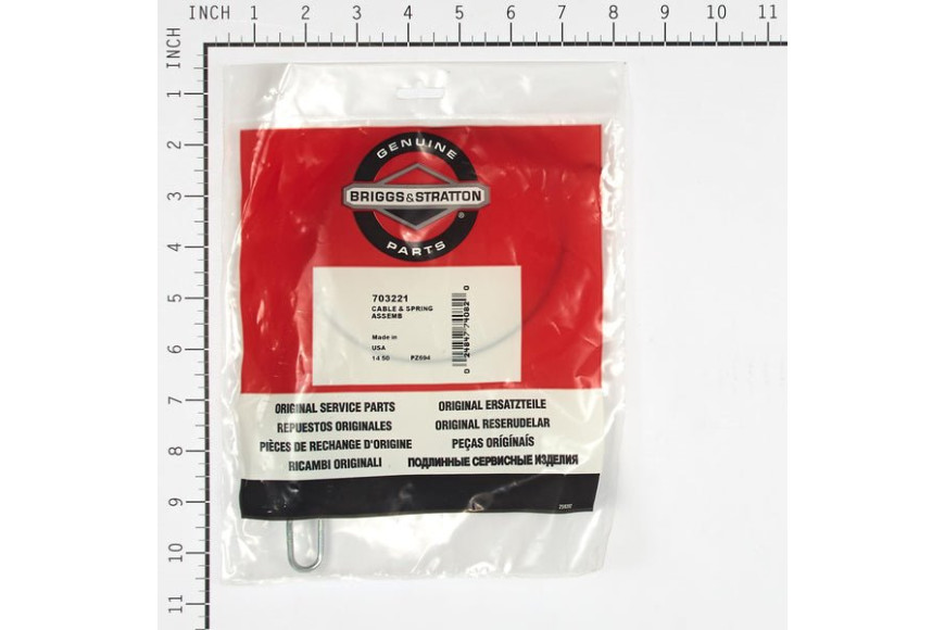 Cavo Turbina Con Molla - Originale Snapper - 703221
