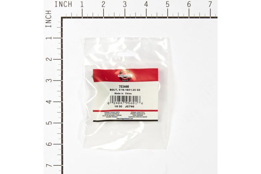 Bullone 5/16-18 X 1-1/4 - Originale Snapper - 703446