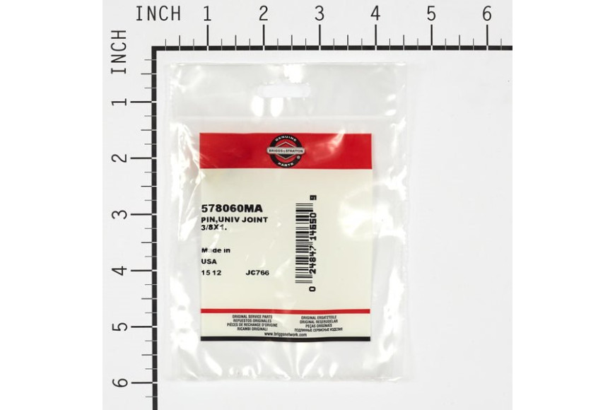 Spinotto Del Giunto 3/8 X 1 - Originale Snapper - 578060MA