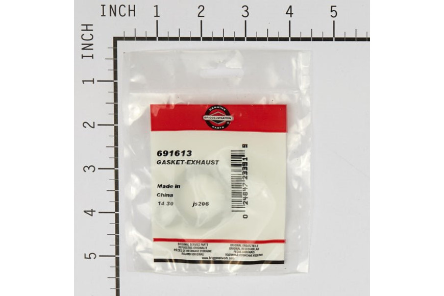 Guarnizione Scarico Vanguard Da 14 A 16 Hp Verticali Ed Orizzontali 294000, 303000, 350000 Ecc.  - 691613 - Originale Briggs & S