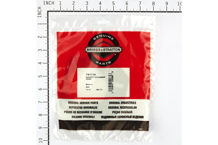 Guarnizione Testata - 791716 - Originale Briggs & Stratton