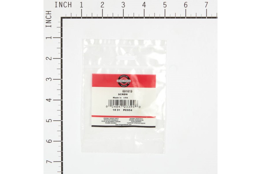 Vite Ex 093141 - 691619 - Originale Briggs & Stratton