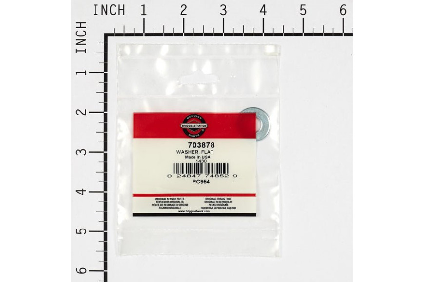 Rondella 13/32 X 7/8 X 5/64 - Originale Snapper - 703878