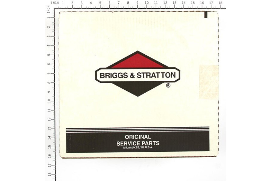 Filtro Aria - 809670 - Originale Briggs & Stratton