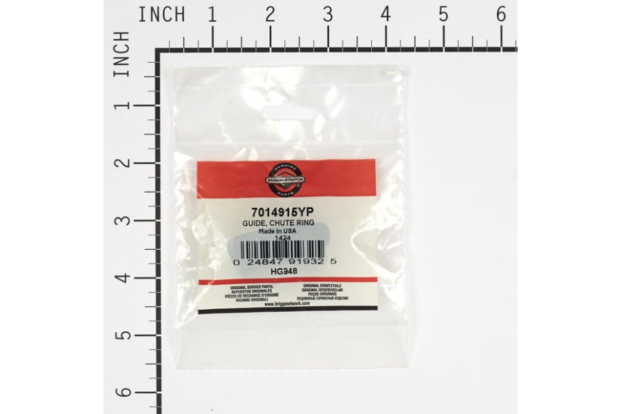 Guide  Chute Ring - Originale Snapper - 7014915YP
