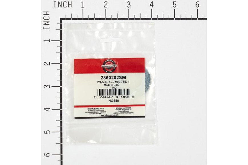 Rondella .750 - Originale Snapper - 2860202SM