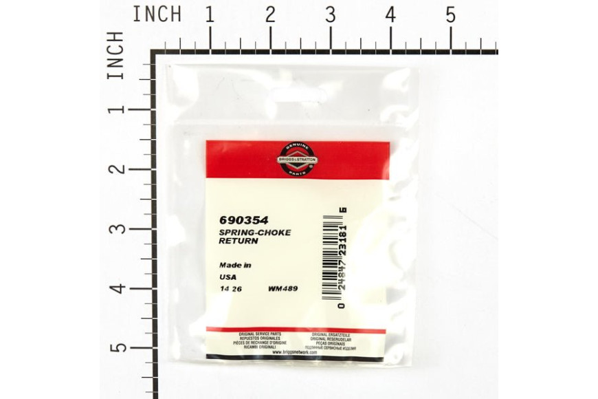 Molla Ritorno Ex 262749  - 690354 - Originale Briggs & Stratton