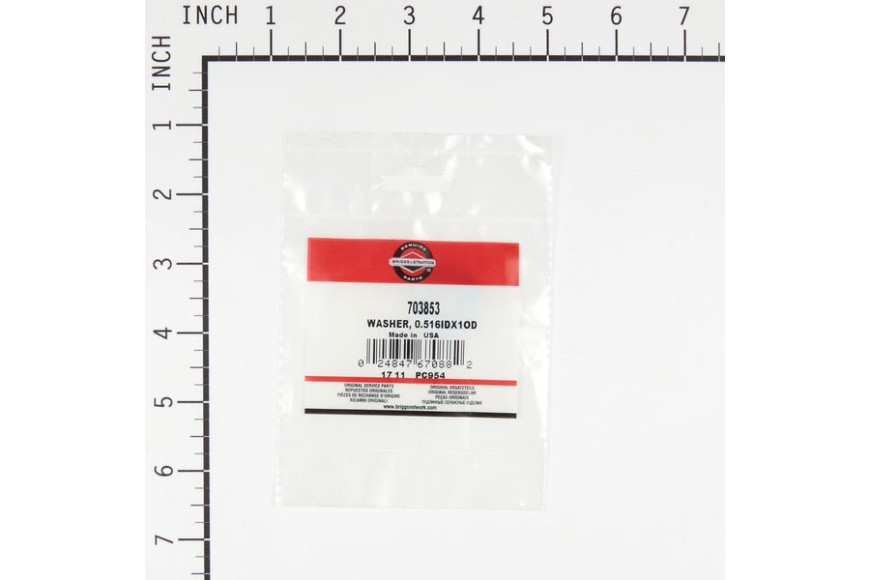 Rondella 1/2 Id X 1 Od - Originale Snapper - 703853