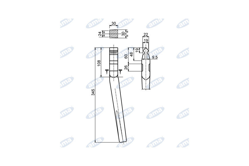 Dent Adaptable Sicma, L 345