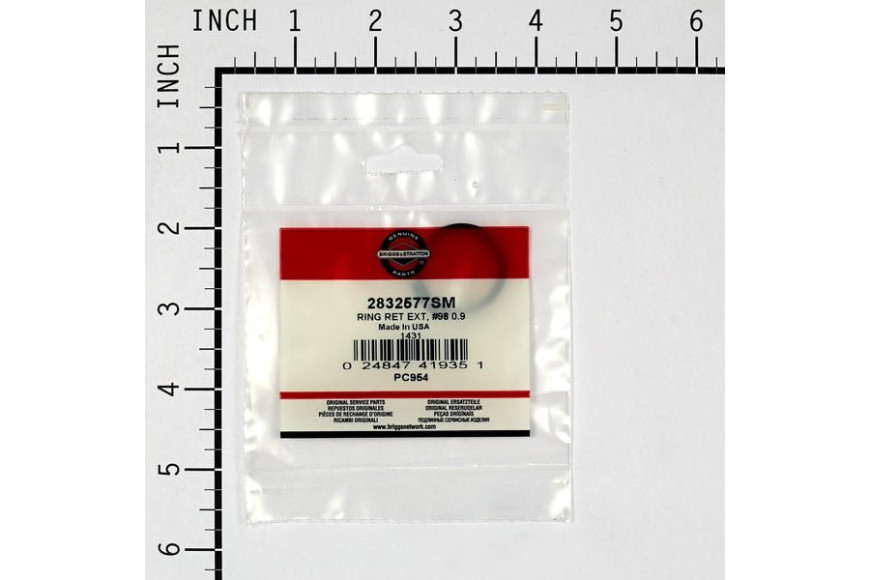Ring Ret Ext, 98 0.9 - 2832577SM - Originale Briggs & Statton