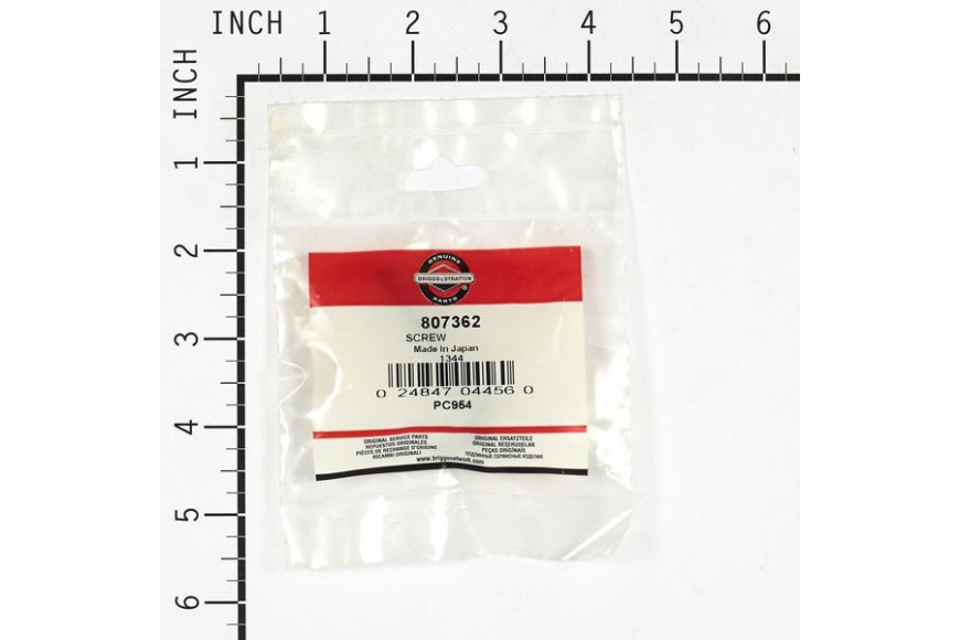 Screw - 807362 -  Briggs & Stratton - Genuine Spare Parts