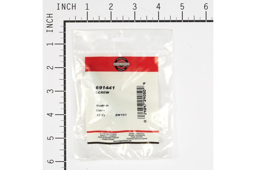 Vite Hex Ex 092674 - 691441 - Originale Briggs & Stratton