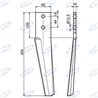 Dent droit Adaptable original Homme Référence 10100257