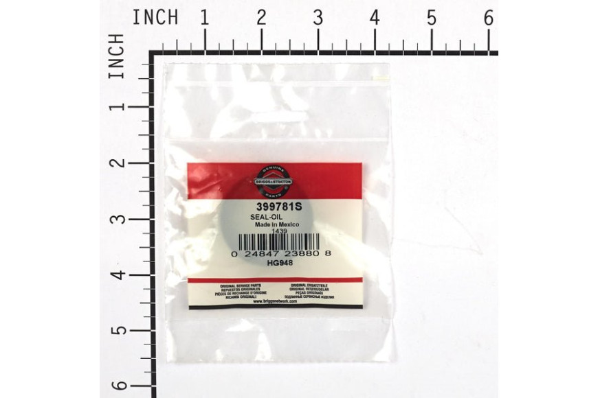 Paraolio Pto Q.P. Ex 399781 - 399781S - 399781S - Originale Briggs & Stratton