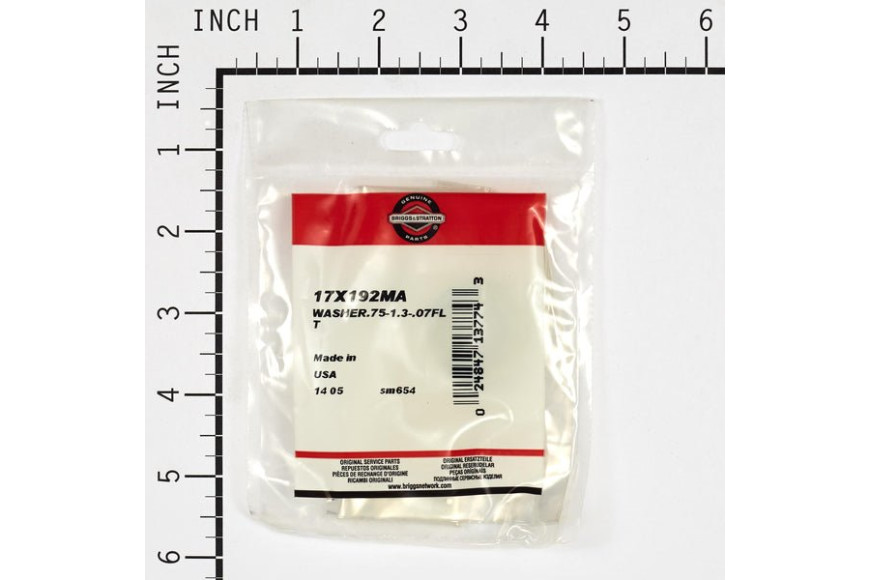 Rondella .75-1.3-.07Flt - Originale Snapper - 17X192MA