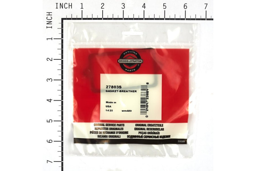 Guarnizione Sfiato - 27803S - Originale Briggs & Stratton