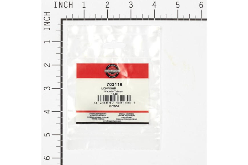 Lckwshr - 703116 -  Briggs & Stratton - Genuine Spare Parts