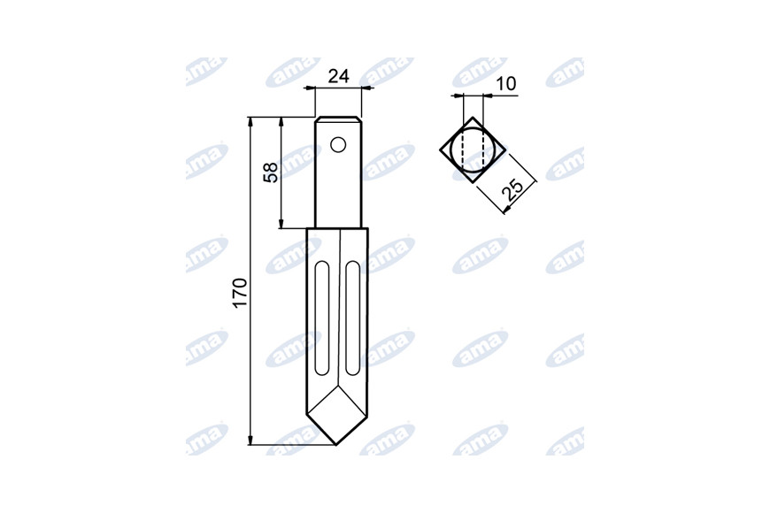Dent Adaptable Rau originale Référence E23374