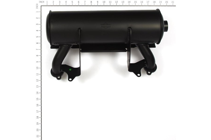 Muffler - 846819 - Originale Briggs & Statton - sostituisce - 809983