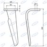 Dente Dx Adattabile Feraboli 100X12 - Ama