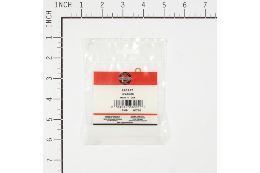 Rondella Piatta Ex 022235 Ex 022235 - 690257 - Originale Briggs & Stratton - sostituisce - 22235