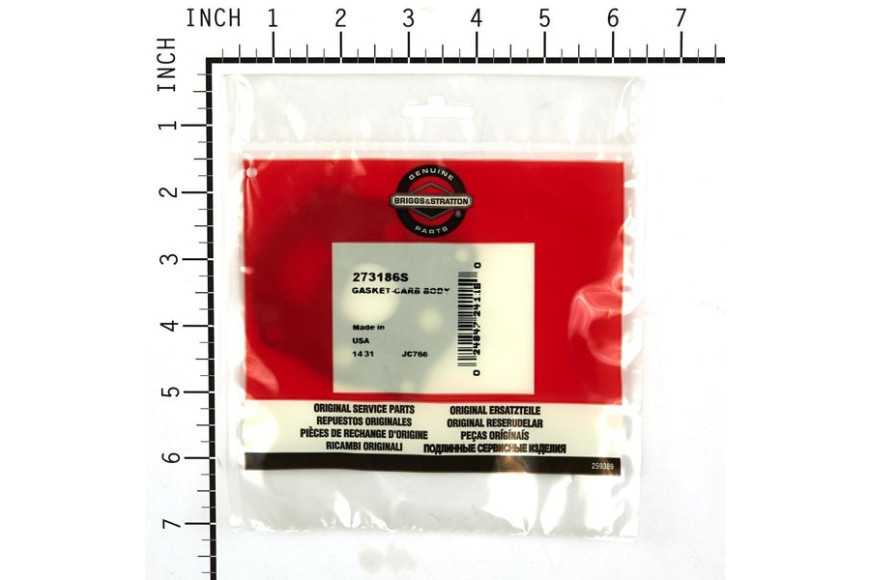 Guarnizione Ex271607 - 273186S - Originale Briggs & Stratton