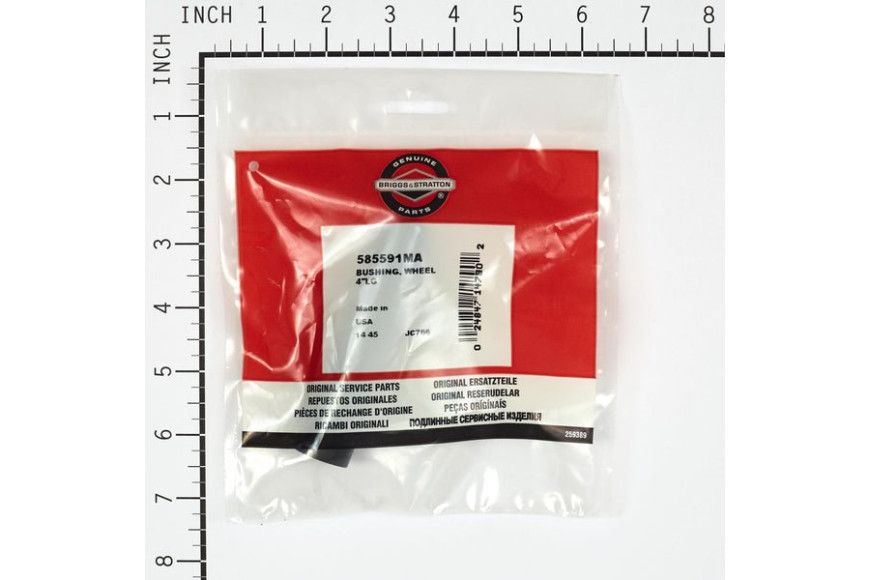Bushing, Wheel 4"Lg - Originale Snapper - 585591MA
