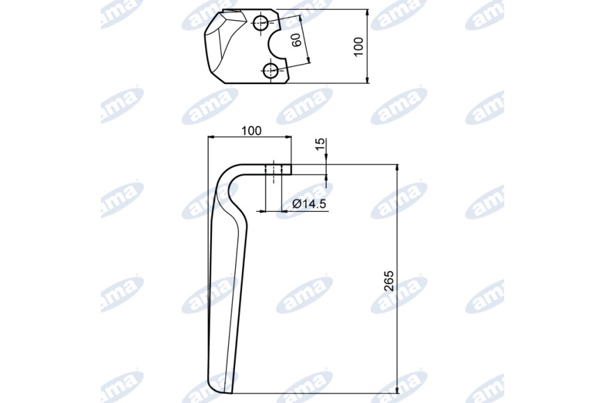Dente Dx Adattabile  Howard Riferimento Originale  - Ama