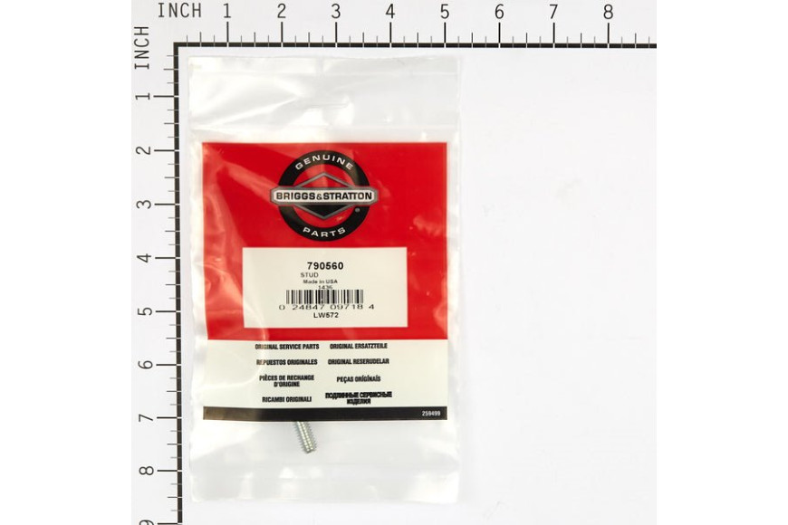 Perno - 790560 - Originale Briggs & Stratton