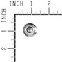 Nut - Skid Shoe - 703158 - Originale Briggs & Statton - sostituisce - 1960687SM