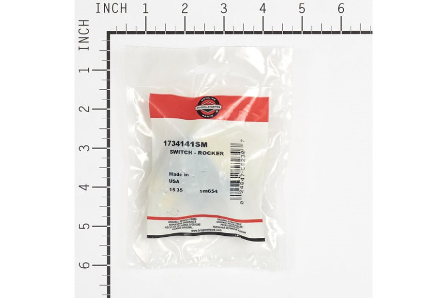 Interruttore Mot. Alzapiatto - Originale Snapper - 1734141SM