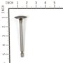 Valvola Aspiraz. Ex 261528 691302 - 691804 - Originale Briggs & Stratton - sostituisce - 691302