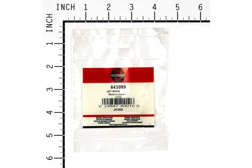 Jet-Main - 843099 -  Briggs & Stratton - Genuine Spare Parts