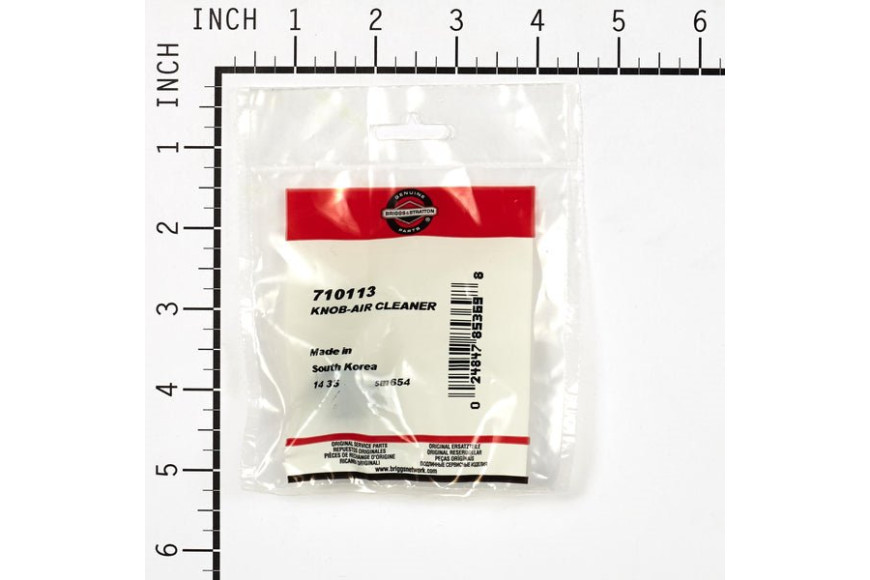 Pomolo Filtro Aria - 710113 - Originale Briggs & Stratton