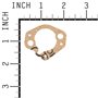 Guarnizione Filtro Aria Ex 696979 - 792870 - Originale Briggs & Stratton - sostituisce - 696979